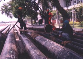 PIPA BANDARAN PROJECT PT MITRA NALURI MUDA